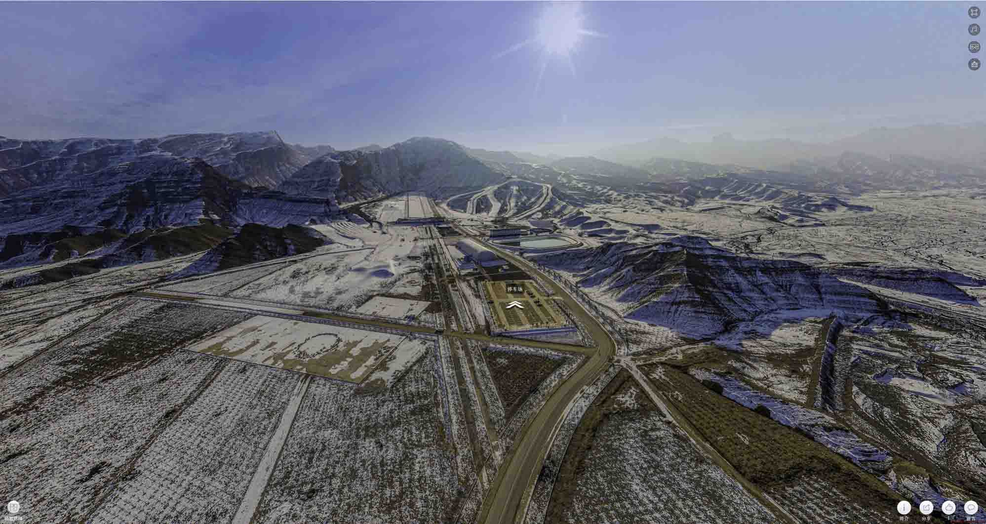 常山720全景技术：开启全方位视觉新纪元——在手绘地图中的应用探索